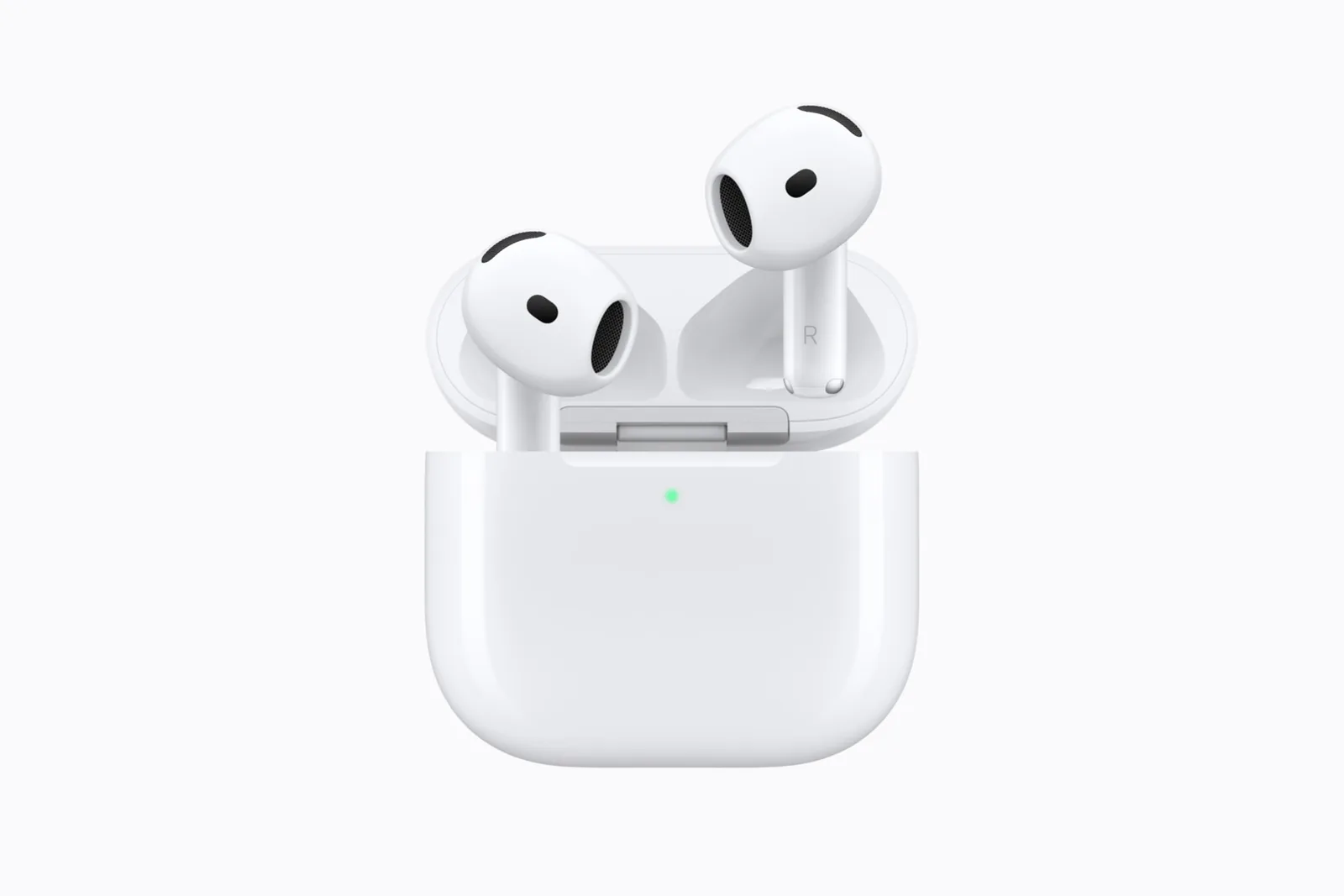 AirPods 5 in their charging case