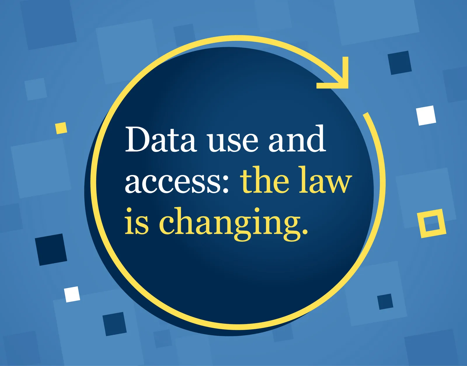 ICO graphic reading Data use and access: the law is changing