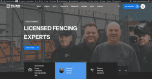 Seattle commercial security fencing installation by Inline Security Fence.